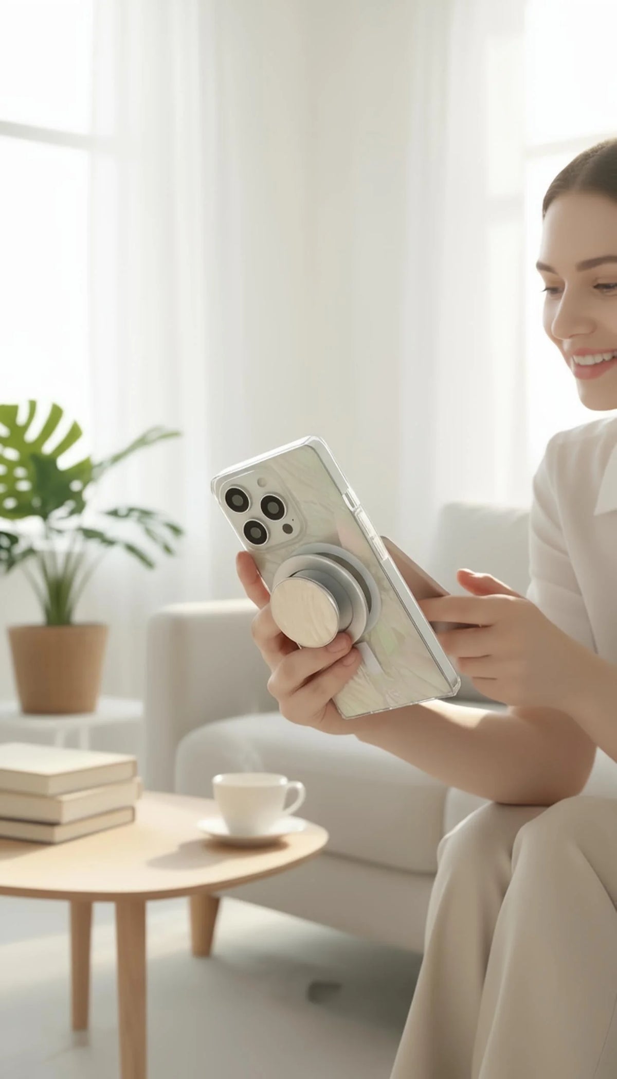 Pop Socket Metálico MagSafe pop socket magnético para iPhone