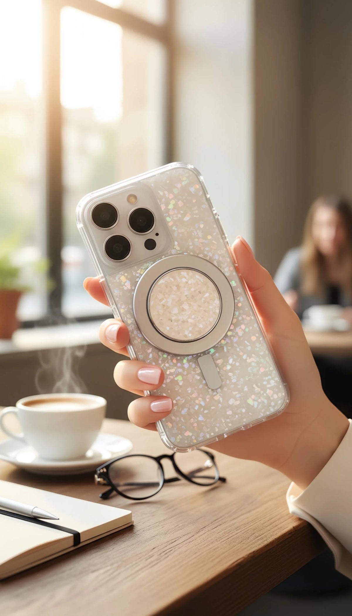 Pop Socket Metálico MagSafe pop socket magnético para iPhone