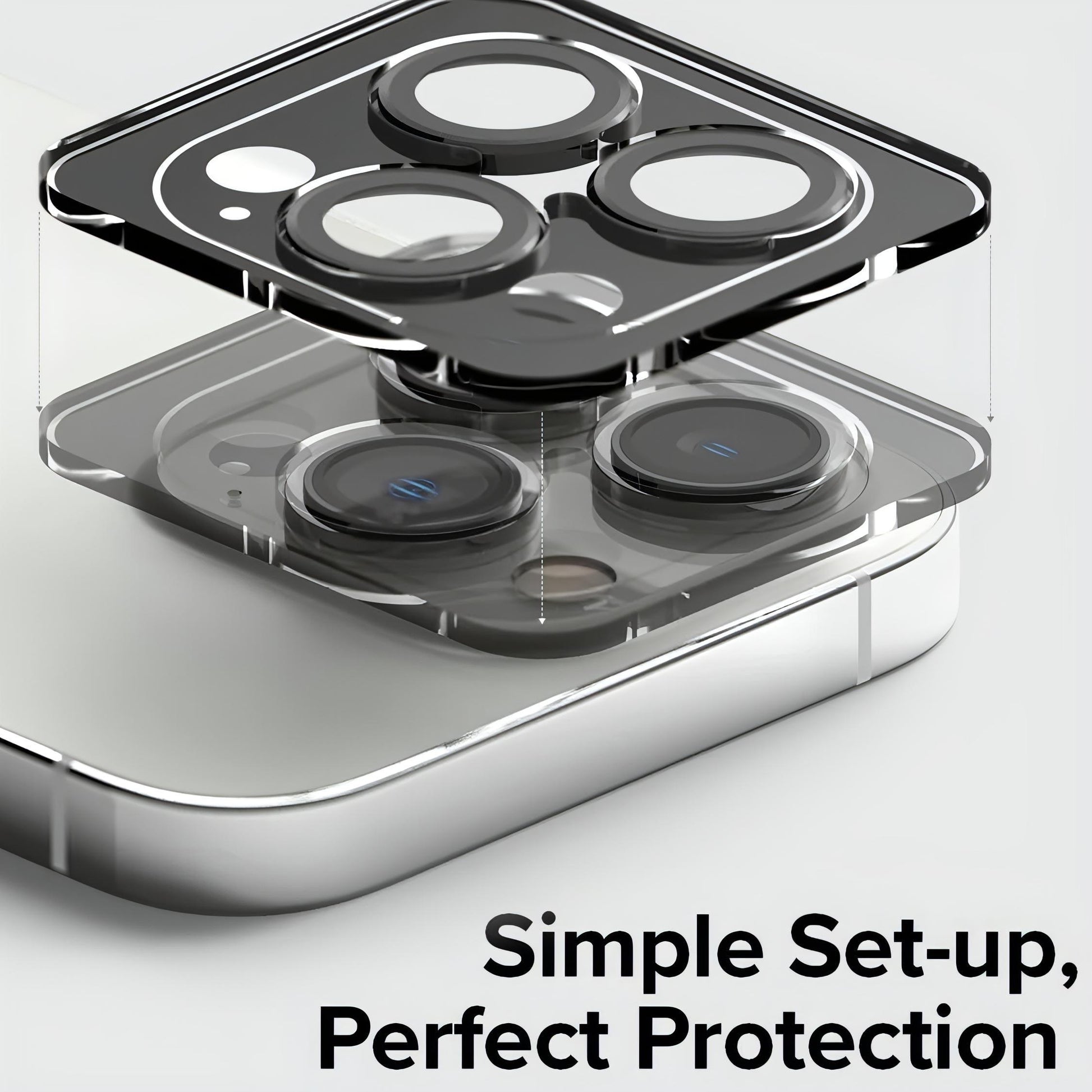 Protección De Cámara PREMIUM Para iPhone - Stretto X