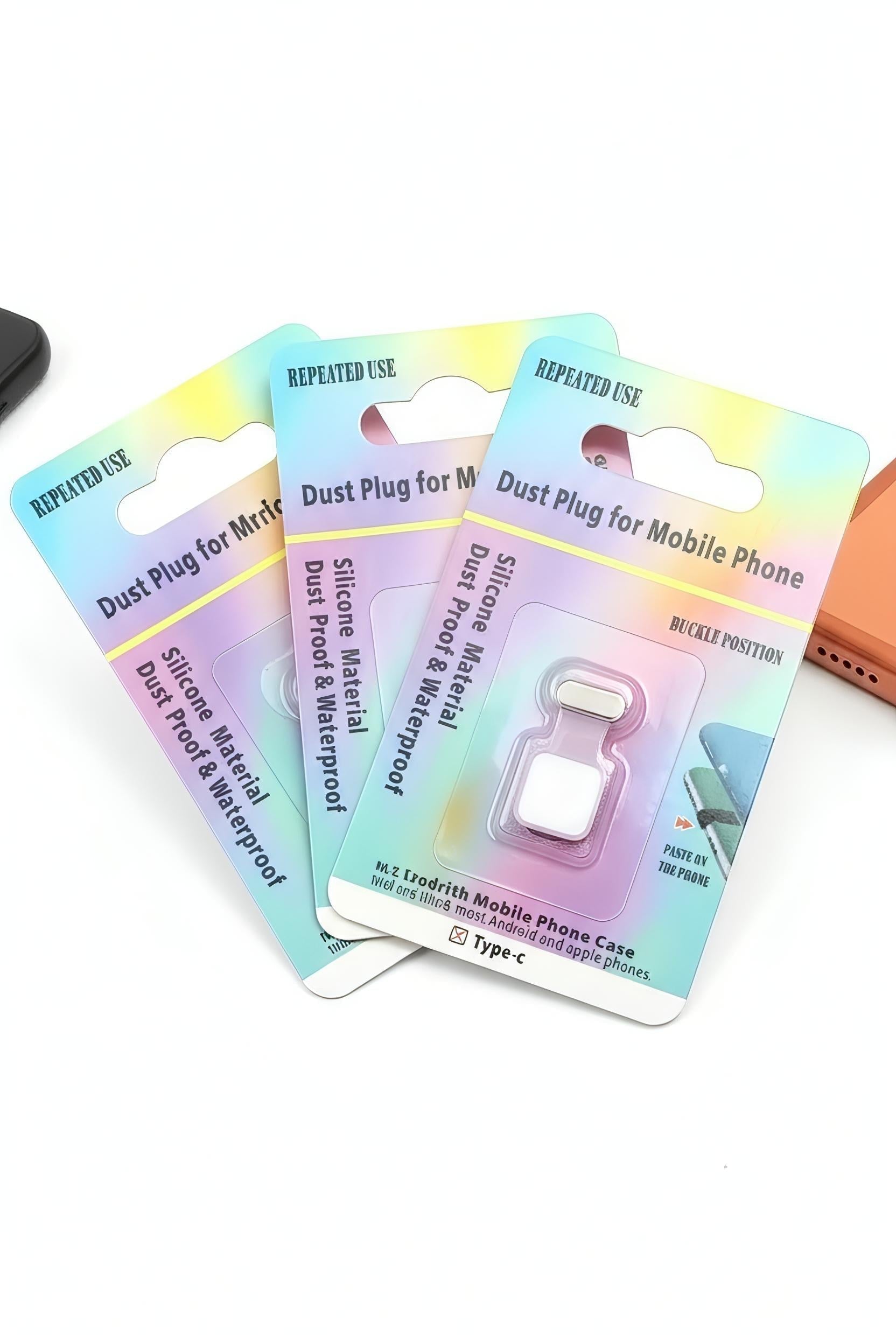 PROTECTOR DE PUERTO EE CARGA TIPO C - Protector de celular