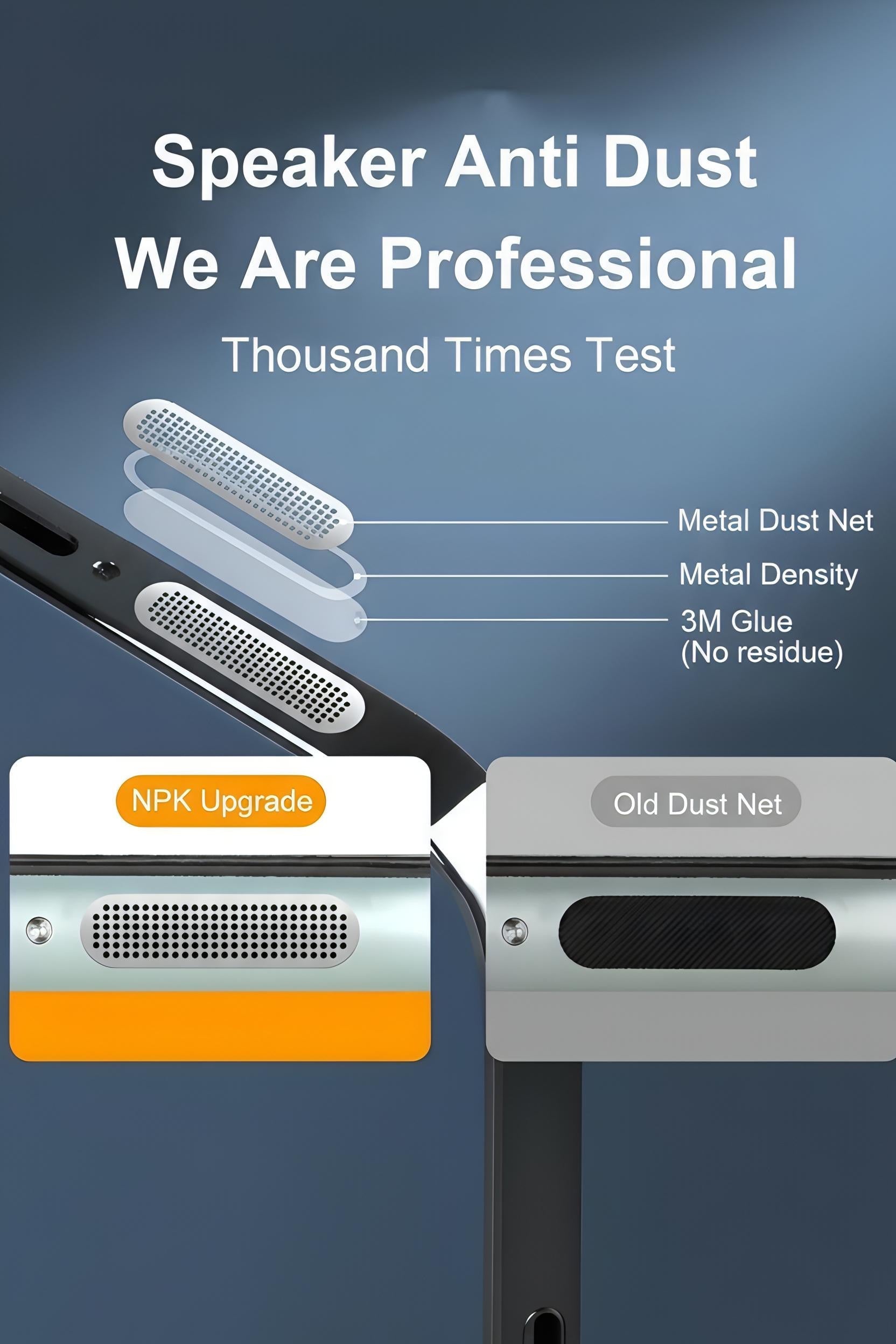 Protector de Bocinas Anti-Polvo - Protector de celular