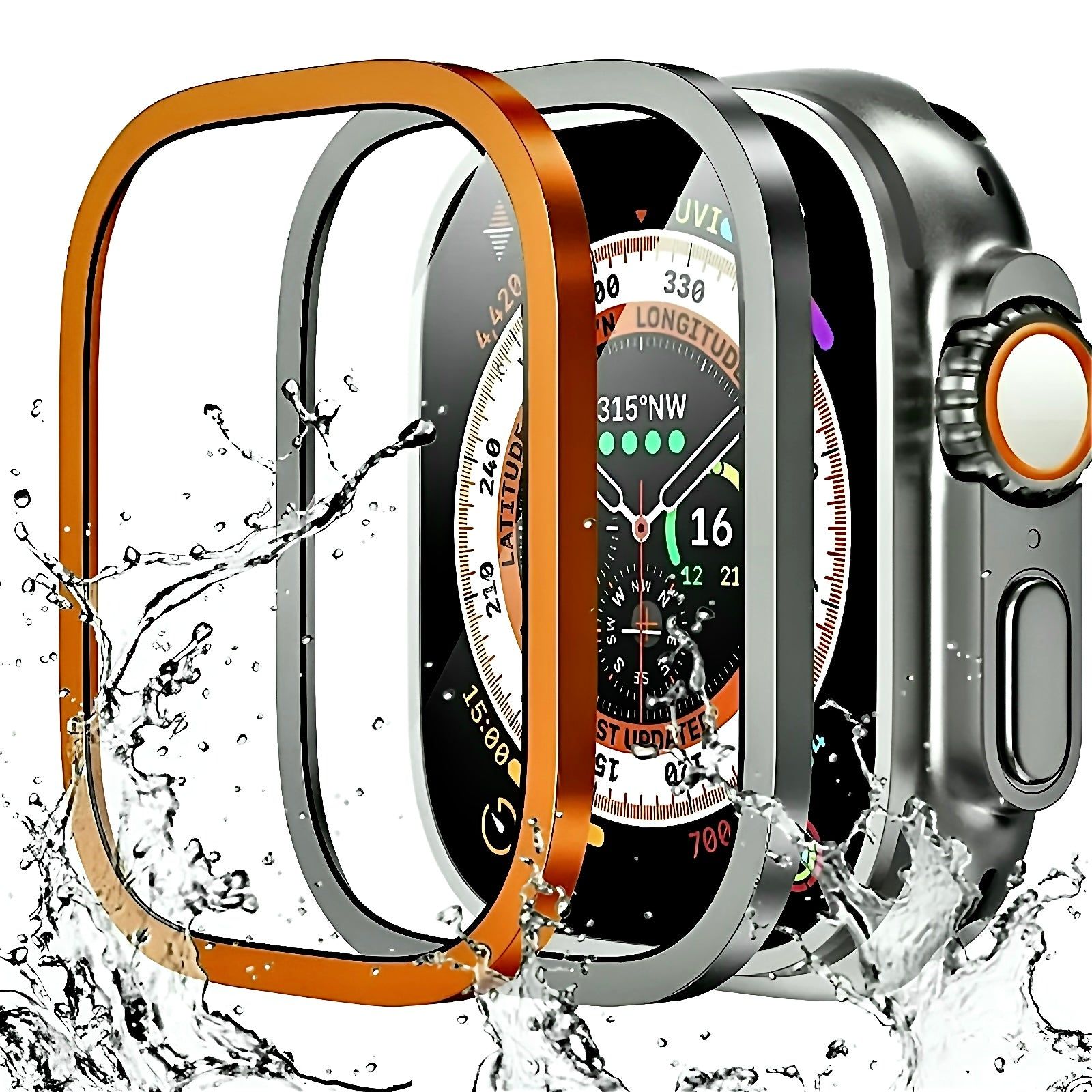 Funda para iPhone Protector para Apple Watch Ultra - Stretto X