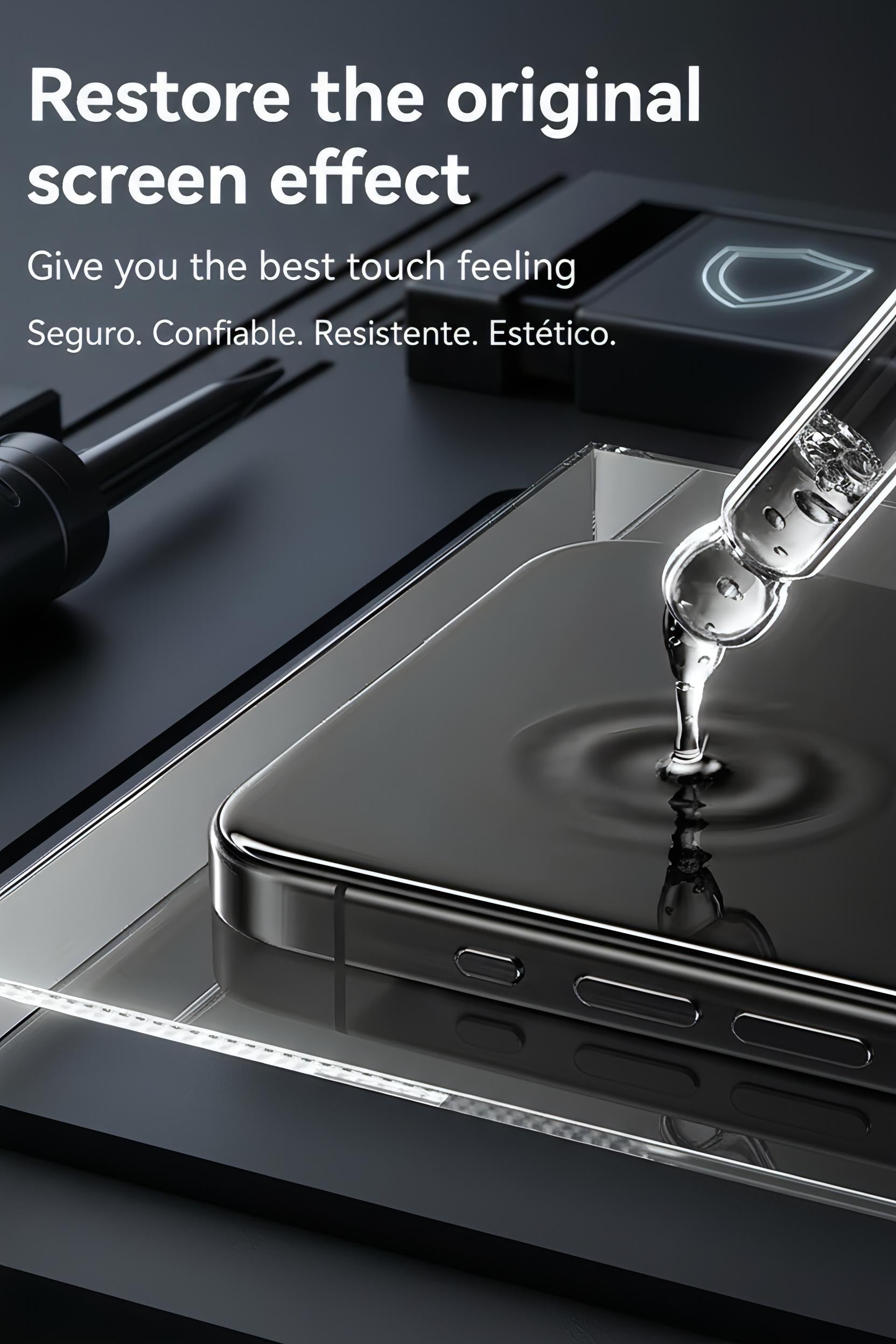 SUPER GLASS HD - Protector de celular