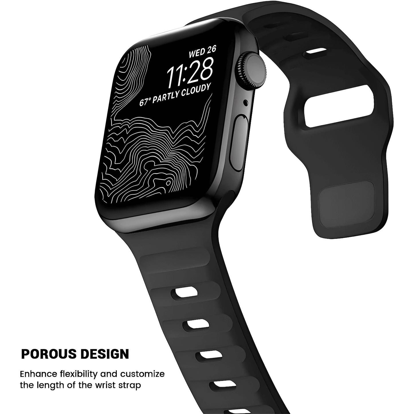 Silicon Ultra Correa para Apple Watch - Stretto X