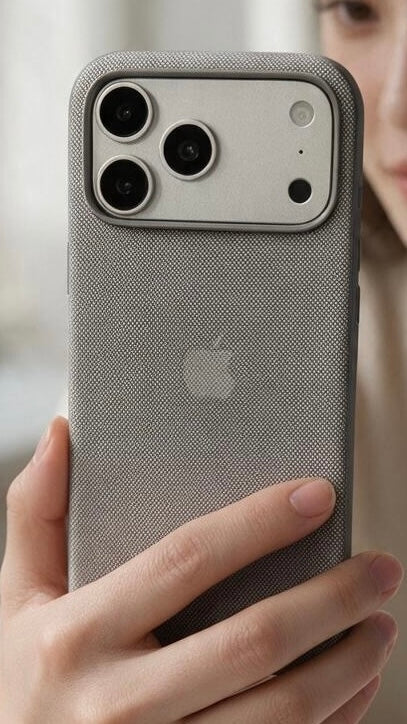 Silver TW Case para iPhone | Funda Tejida Premium con MagSafe