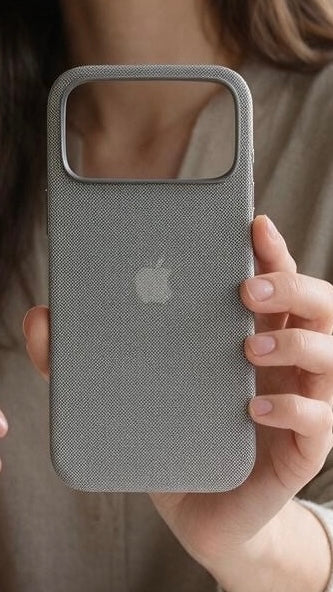Silver TW Case para iPhone | Funda Tejida Premium con MagSafe