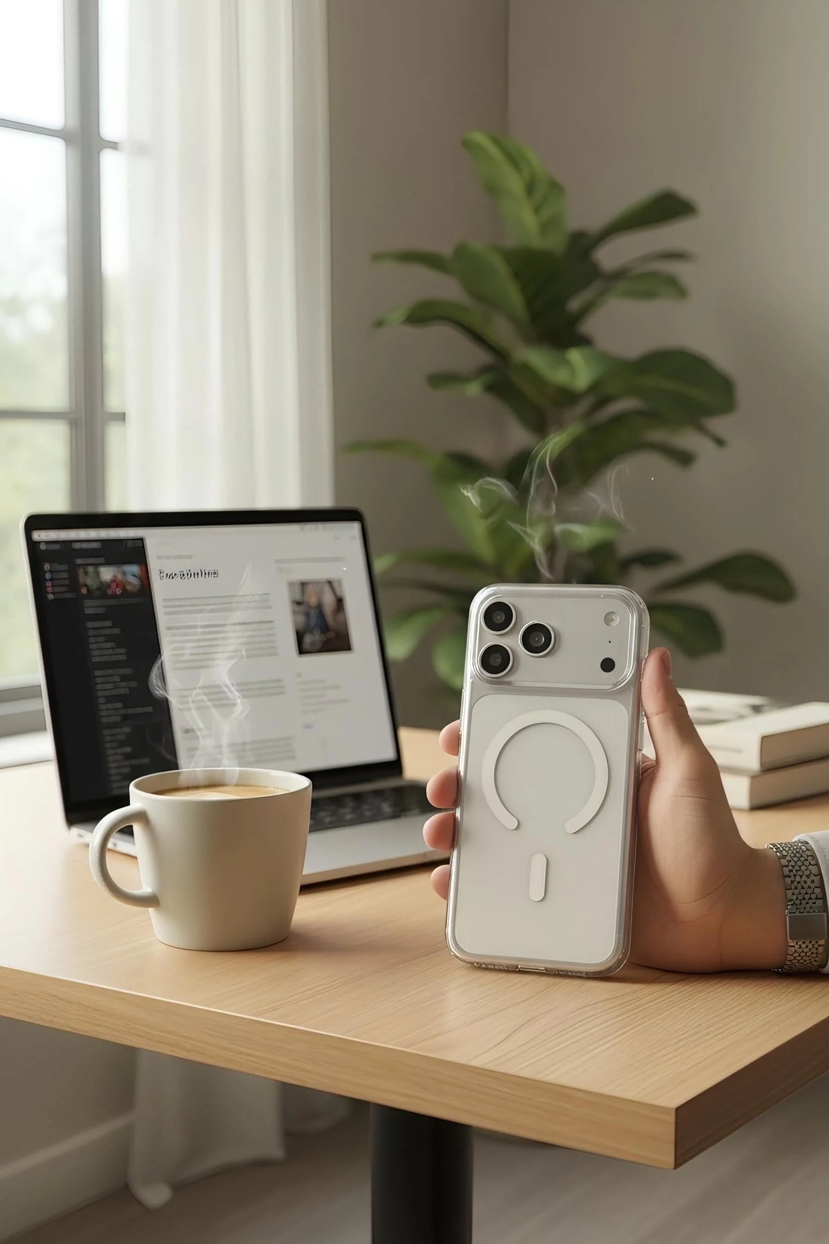 Super Clear MagSafe - Funda para iPhone