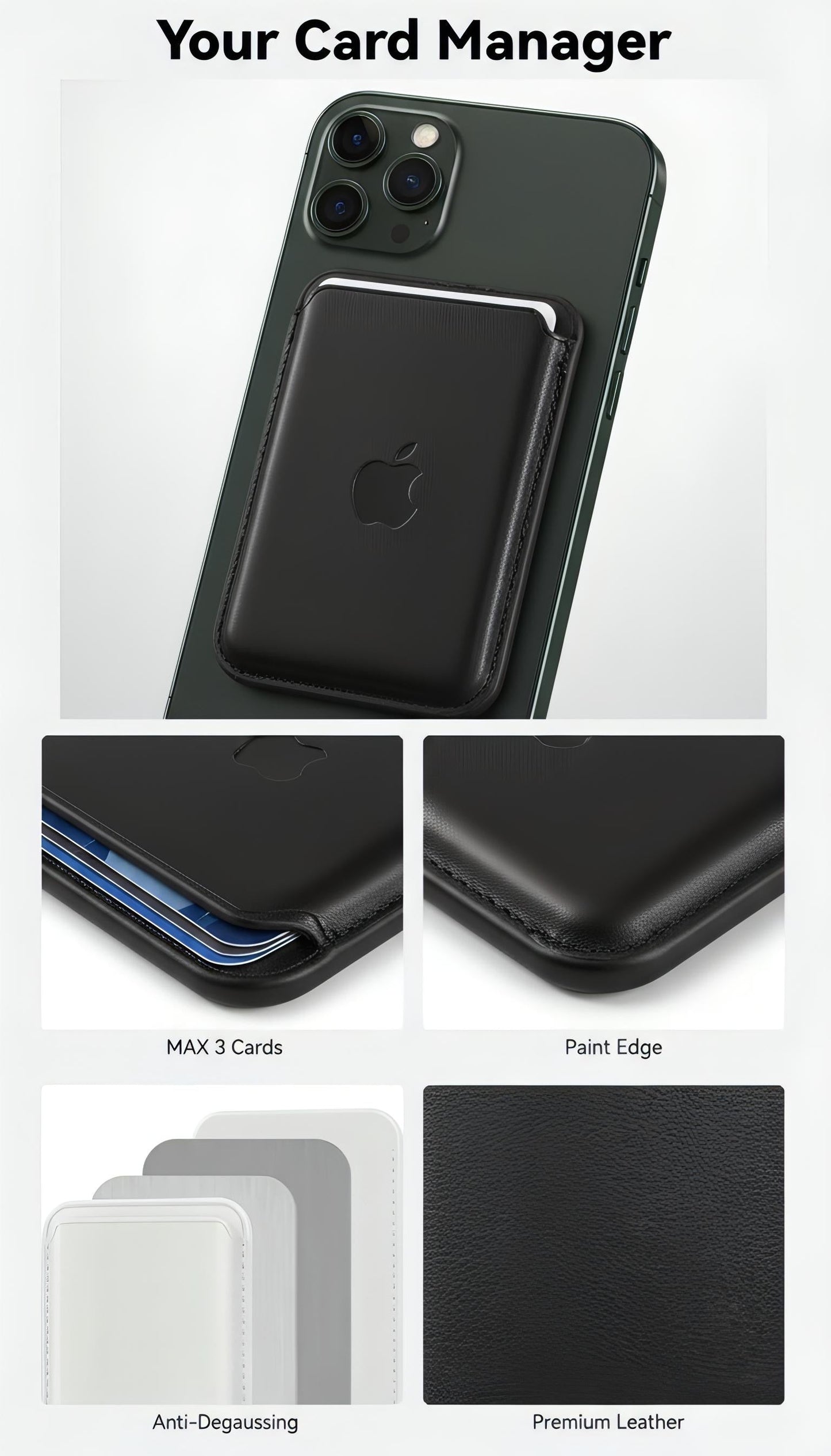 Leather Wallet MagSafe