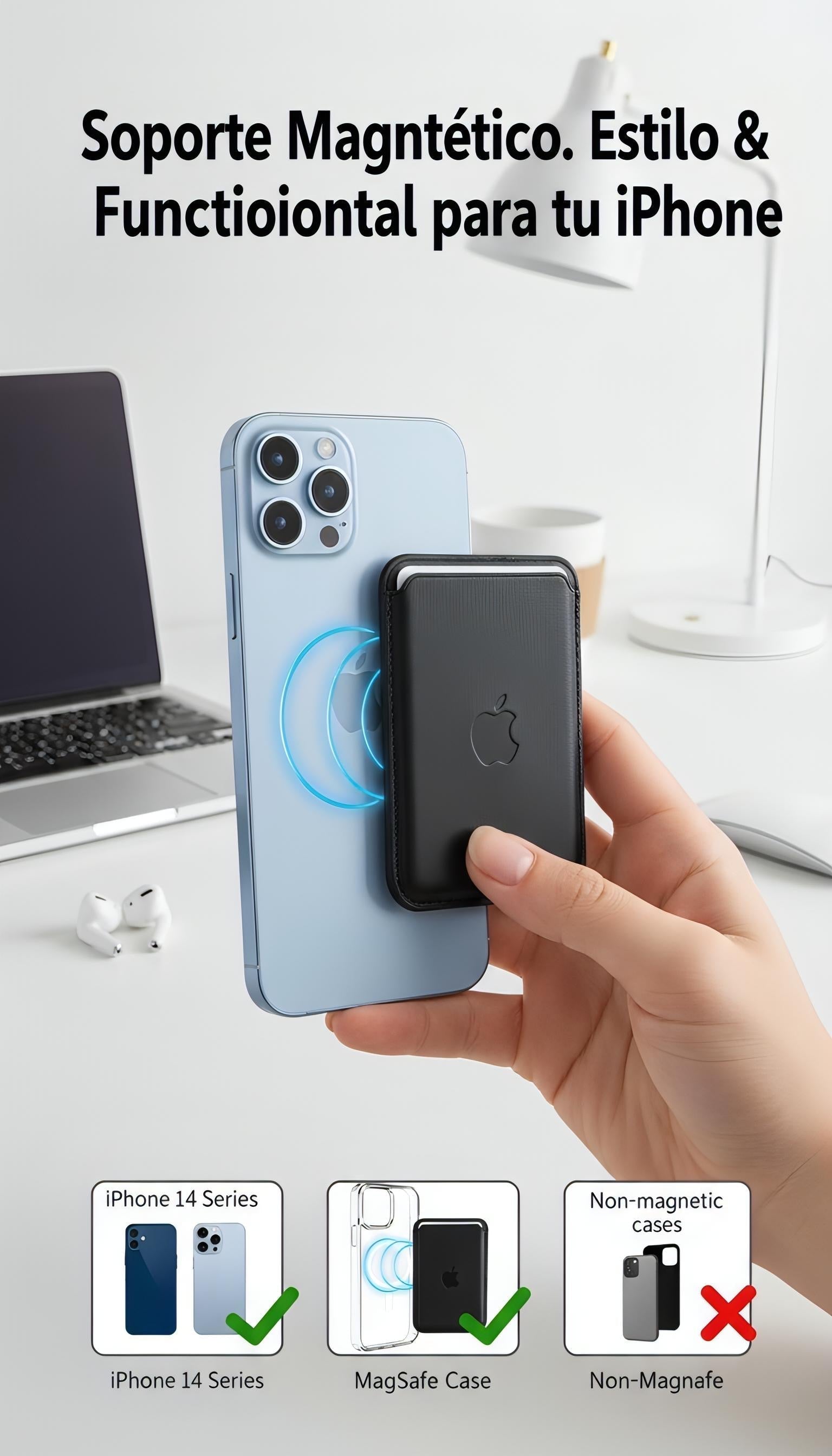 Leather Wallet MagSafe