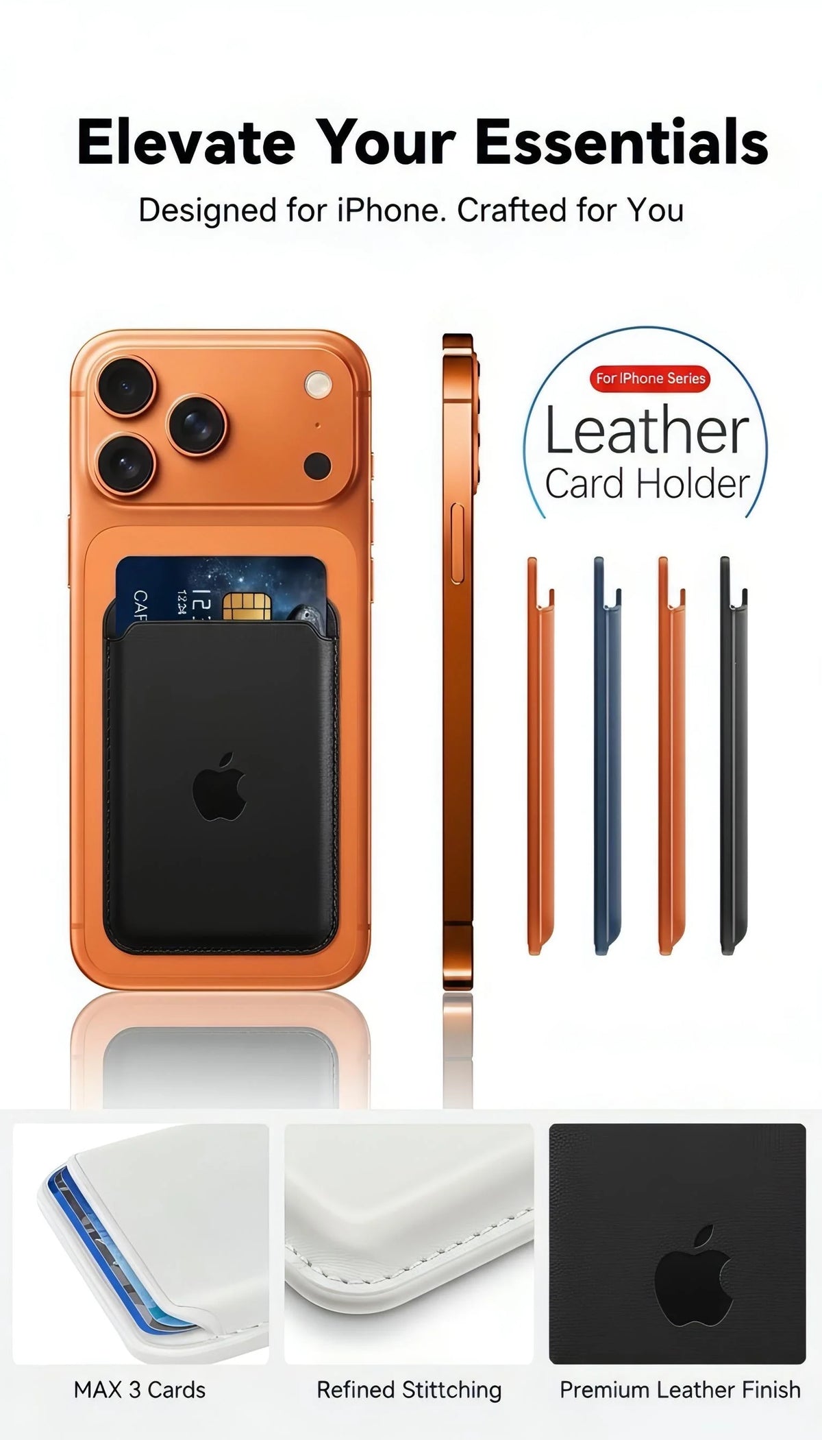 Leather Wallet MagSafe