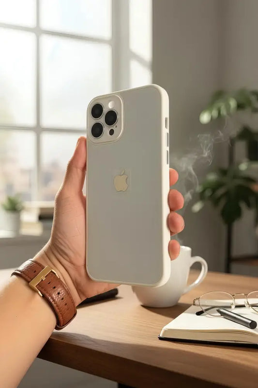 White Super Shield - iPhone 14 Pro - Funda para iPhone