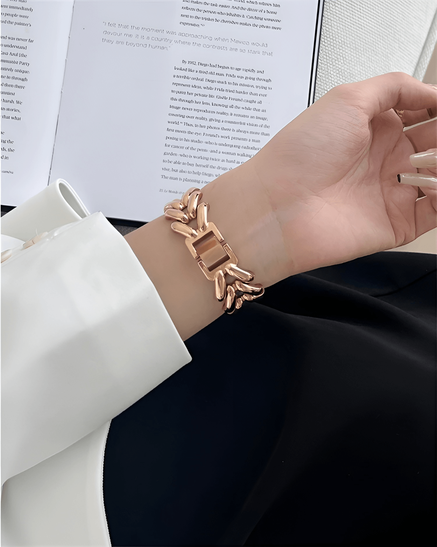 Brazalete Heart Chain para Apple Watch - Stretto X